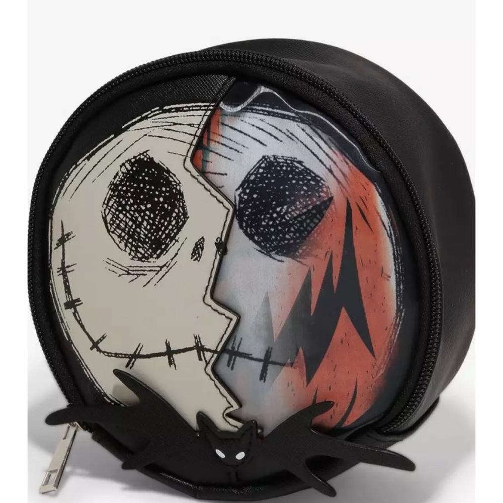 Disney The Nightmare Before Christmas Jack's Face Lenticular Makeup Bag